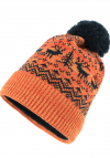 Art of Polo Czapka Rudolf Czarno-Pomarańczowa