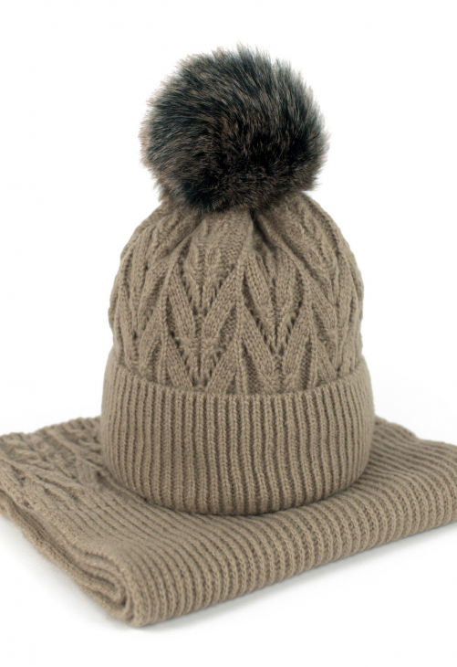 Art of Polo Komplet Łomnica Ciemny Beż