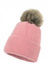 Art of Polo Czapka Soft Fluff Różowa