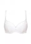 Biustonosz półusztywniany typu semi-soft Gorteks Angel B3 biały