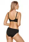 Biustonosz usztywniany Gorteks Yvette czarny