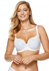 Gorteks Yvette Biustonosz Usztywniany Biały