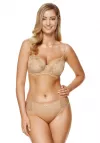 Biustonosz usztywniany Gorteks Yvette beżowy