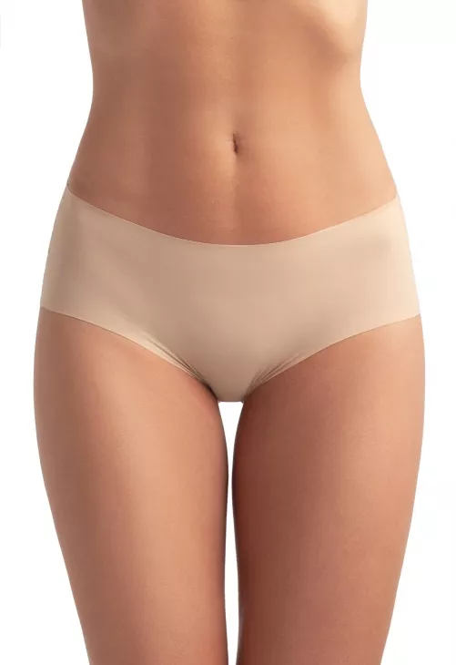 Gorteks Susana Majtki Szorty Bezszwowe Beżowe