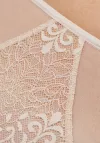 Gorteks Gabi Figi Wysokie Koronkowe Beżowe