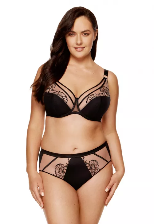 Gorteks Kala Figi Z Ozdobnym Haftem W Kwiaty