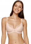Gorteks Madlene Biustonosz Usztywniany Gładki Beżowy
