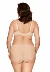 Biustonosz miękki z haftem Gorteks Pamela Beżowy