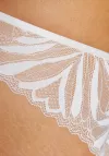 Gorteks Eclipse Stringi Koronkowe Kremowy