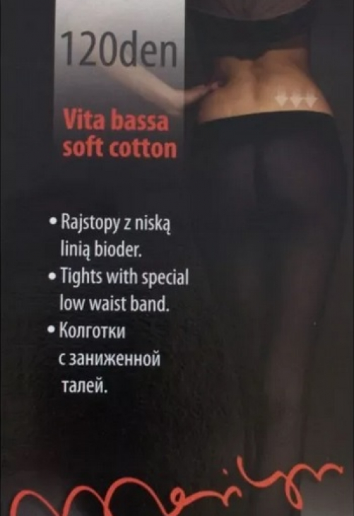 Marilyn RAJSTOPY MARILYN SOFT 120 V B NERO