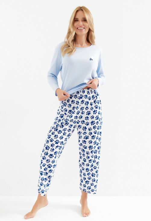 Taro 3511 Piżama Damska Długa Zola S-Xl