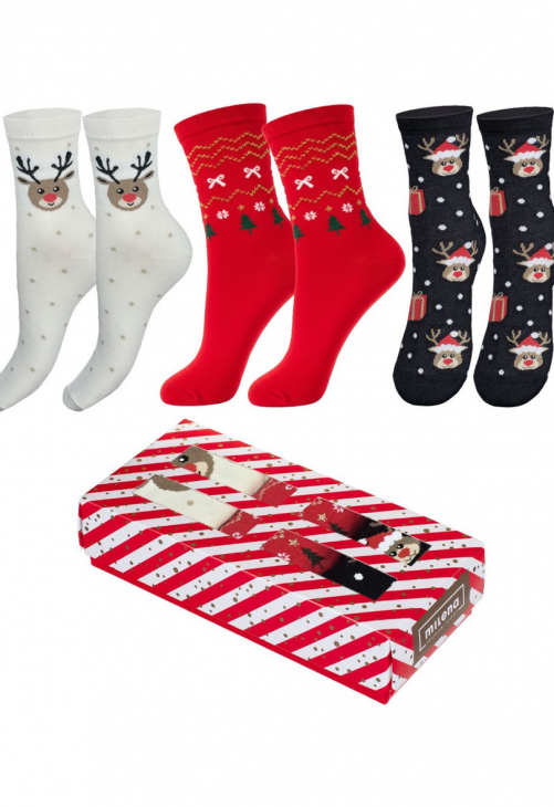 Milena Zestaw Świąteczny Damski 0811.017