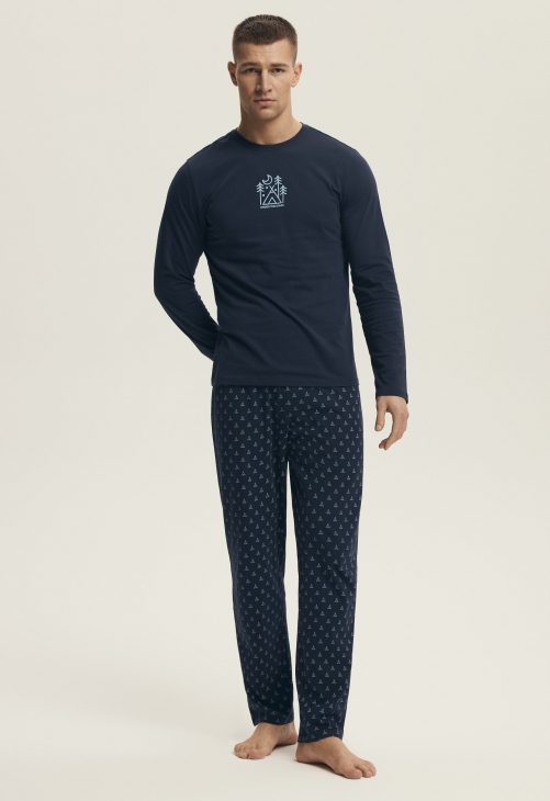 Henderson Piżama Lush 43478 Granatowa