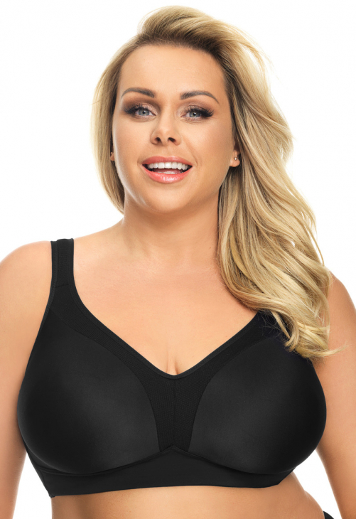 Biustonosz miękki Gorsenia Anya K422 Czarny