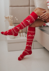 Milena Podkolanówki Damskie Świąteczne 1269.001