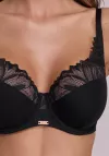 Biustonosz usztywniany Ava 2107 black