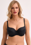 Biustonosz usztywniany Gaia Micaela 3 art. 758 czarny