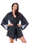 Anais Peniuar Aster Robe Black