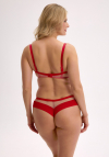 Biustonosz push-up Gaia Nia 1317 czerwony