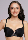 Biustonosz usztywniany Ava 2256 black