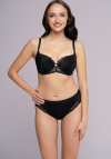 Biustonosz usztywniany Ava 2256 black