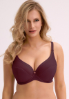 Biustonosz półusztywniany Gaia Sonia 1058 Wino