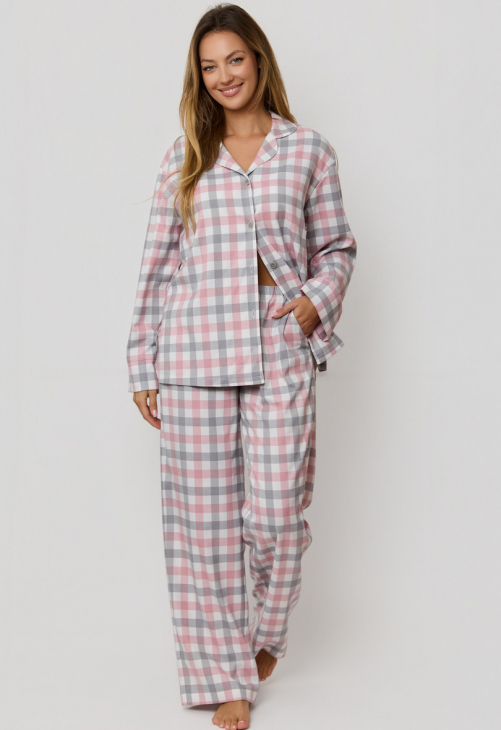 Mefemi By Nipplex Piżama Stella Rozpinana.