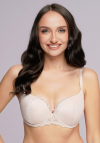 Biustonosz usztywniany Ava 2256 beige Maxi | duży biust