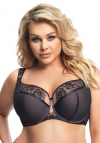 Biustonosz półusztywniany Gorsenia Alicante K647 czarny