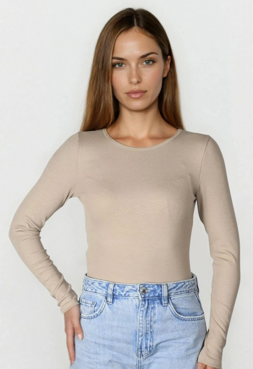 Koszulka damska z długim rękawem Eldar Irma Plus Acttive - duży rozmiar