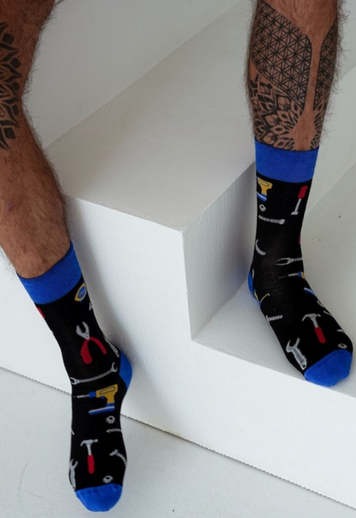 Milena Skarpetki Męskie Narzędzia 0125.089