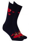 Gatta Skarpetki Wzorowane U04.156 Walentynkowe