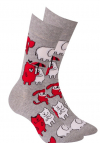 Gatta Skarpetki Wzorowane U04.156 Walentynkowe