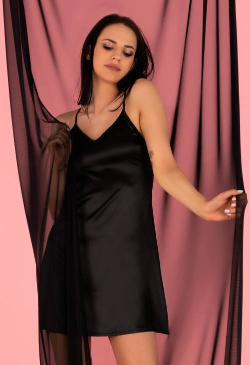 LivCo Corsetti Koszulka Mirdama Black + stringi GRATIS!