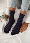 Milena Skarpetki Damskie Bezuciskowe W Cienkie Paseczki 0200.120