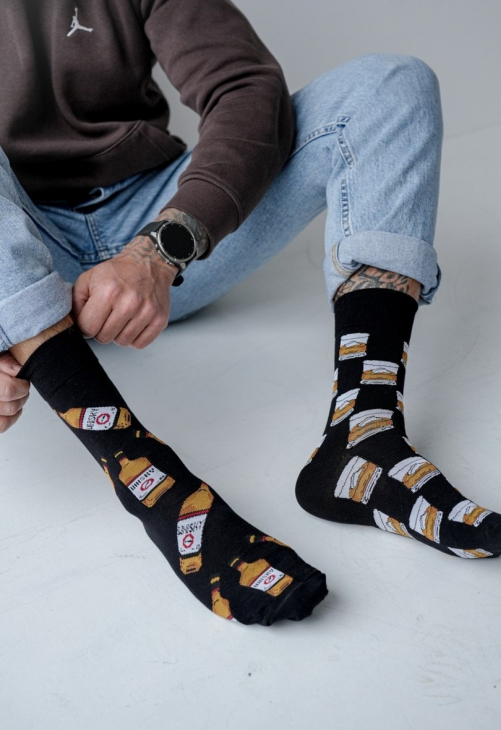 Milena Skarpetki Męskie Whisky 0125.074