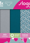 Sloggi Figi Sloggi Go Crush Mini 3Pack V022