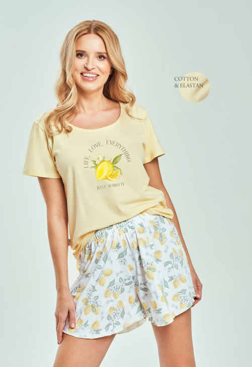 Taro 3531 Piżama Damska Krtka Frida S-Xl