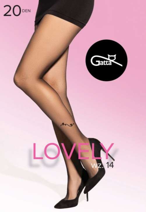 Gatta Lovely 20 -Rajstopy Wzorzyste W.14