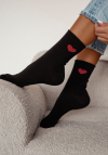 Milena Skarpetki Damskie Bezuciskowe Serce 0200.204
