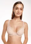 Biustonosz push-up Gorteks Eclipse B1 beżowy