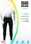 Gatta Bodywear Leggings Men Thermoactiv Basic Blanc