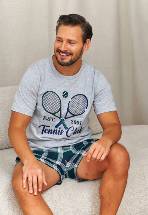 Doctor Nap Piżama Męska Pmb.7401 2Xl