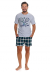 Doctor Nap Piżama Męska Pmb.7401 2Xl