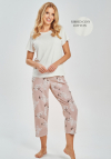 Taro 3539 Piżama Damska Fiora S-Xl