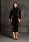 Le Désir Carme XI - Dress with Turtleneck - Plus Size