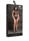 Le Désir Carpo XLVI - Two Piece with Turtleneck,Crop Top and Pantie - Plus Size