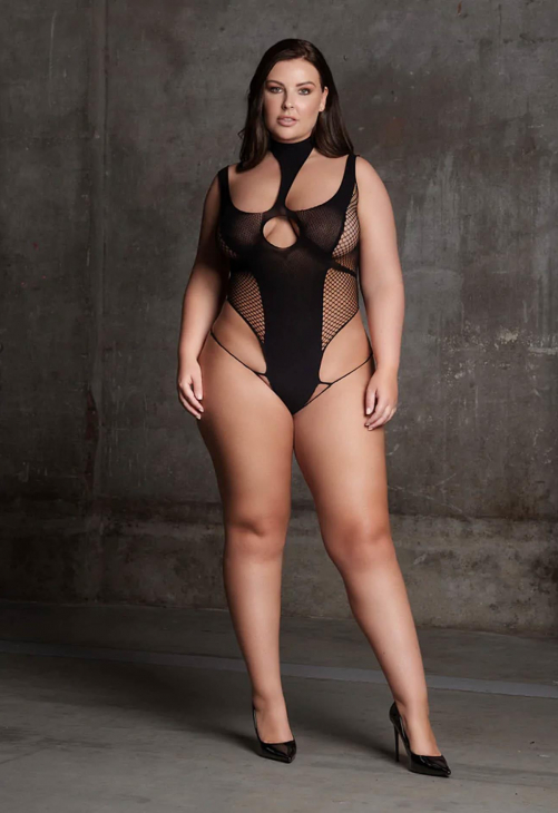 Le Désir Cyllene XLVIII - Body with Turtleneck - Plus Size