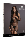 Le Désir Duo Net Sleeved Mini Dress - One Size