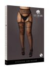 Le Désir Garterbelt Stockings with Lace Top - Plus Size